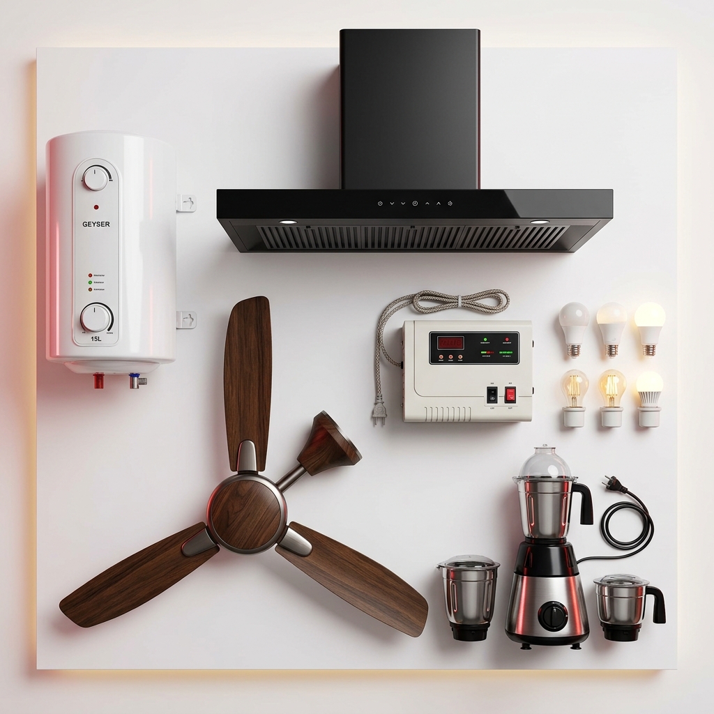 Electrical appliances display
